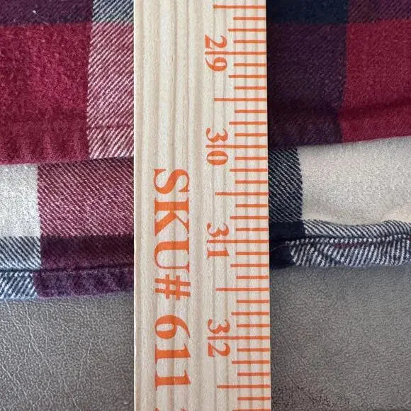 Red Head Brand Co Shirt Mens 2XL Red Plaid Flannel Long Sleeve Button Front - Picture 9 of 11